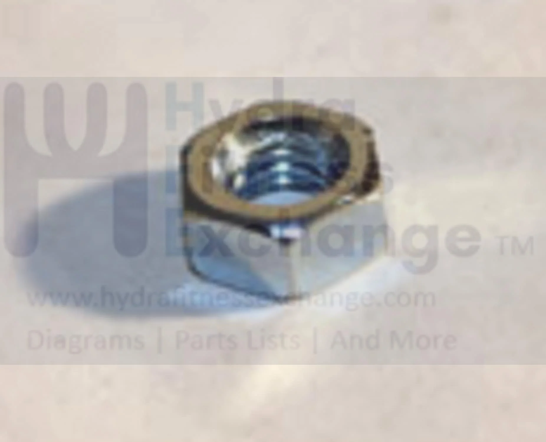 Matrix Fitness Strength System Nylon Nut Chromed M6 x 1.0P 004938-00 - Image 2