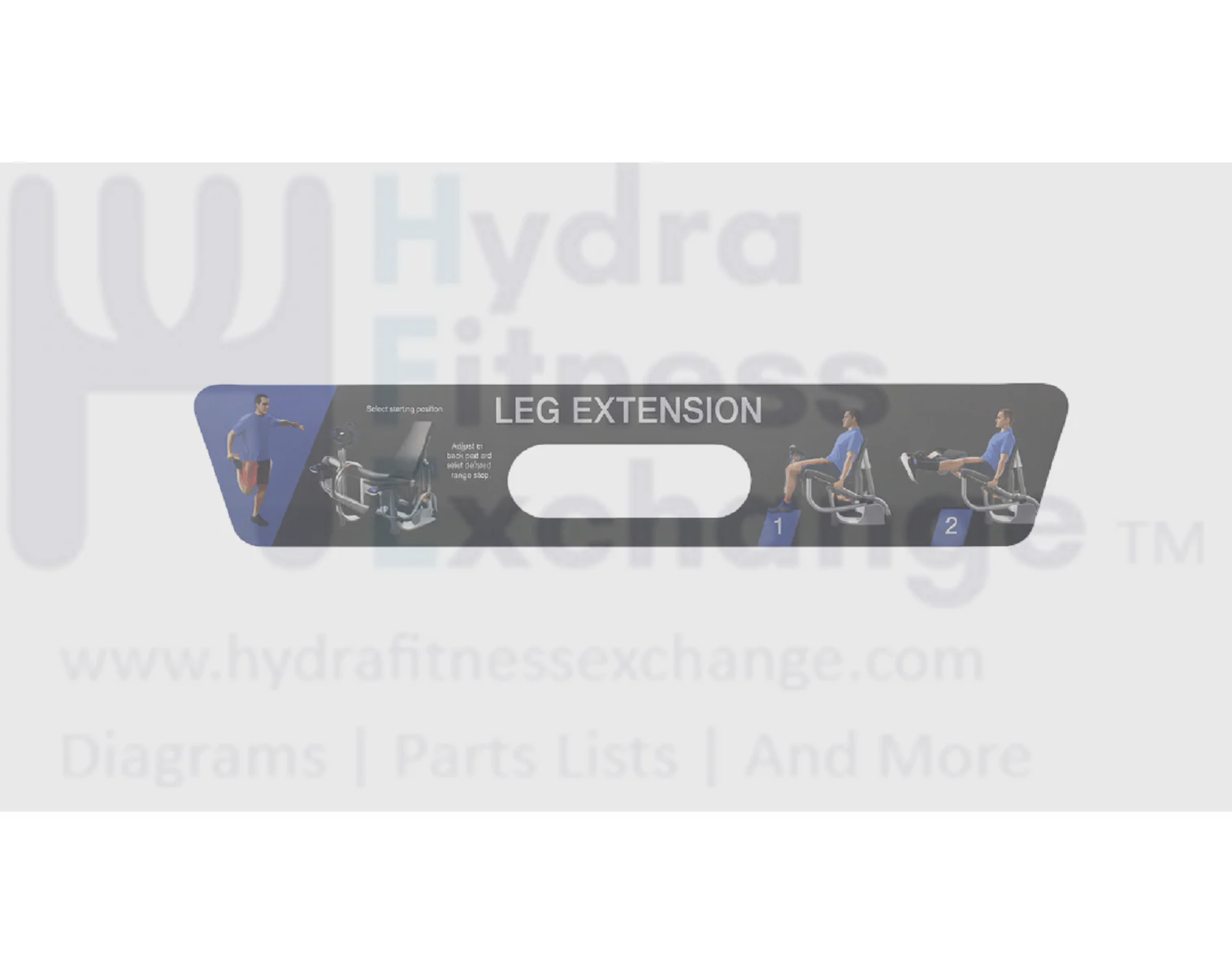Matrix Fitness Strength System PC Front English Instructional Label 1000398552
