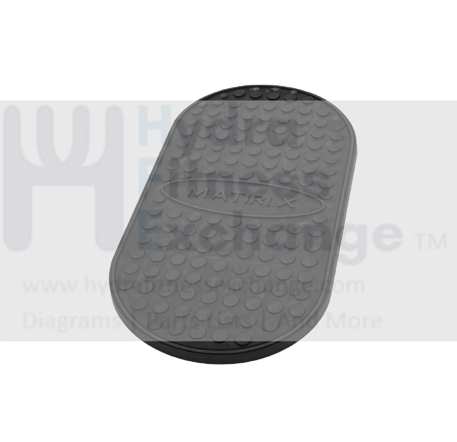 Matrix Fitness Strength System Rubber Foot Pad 000528-BA