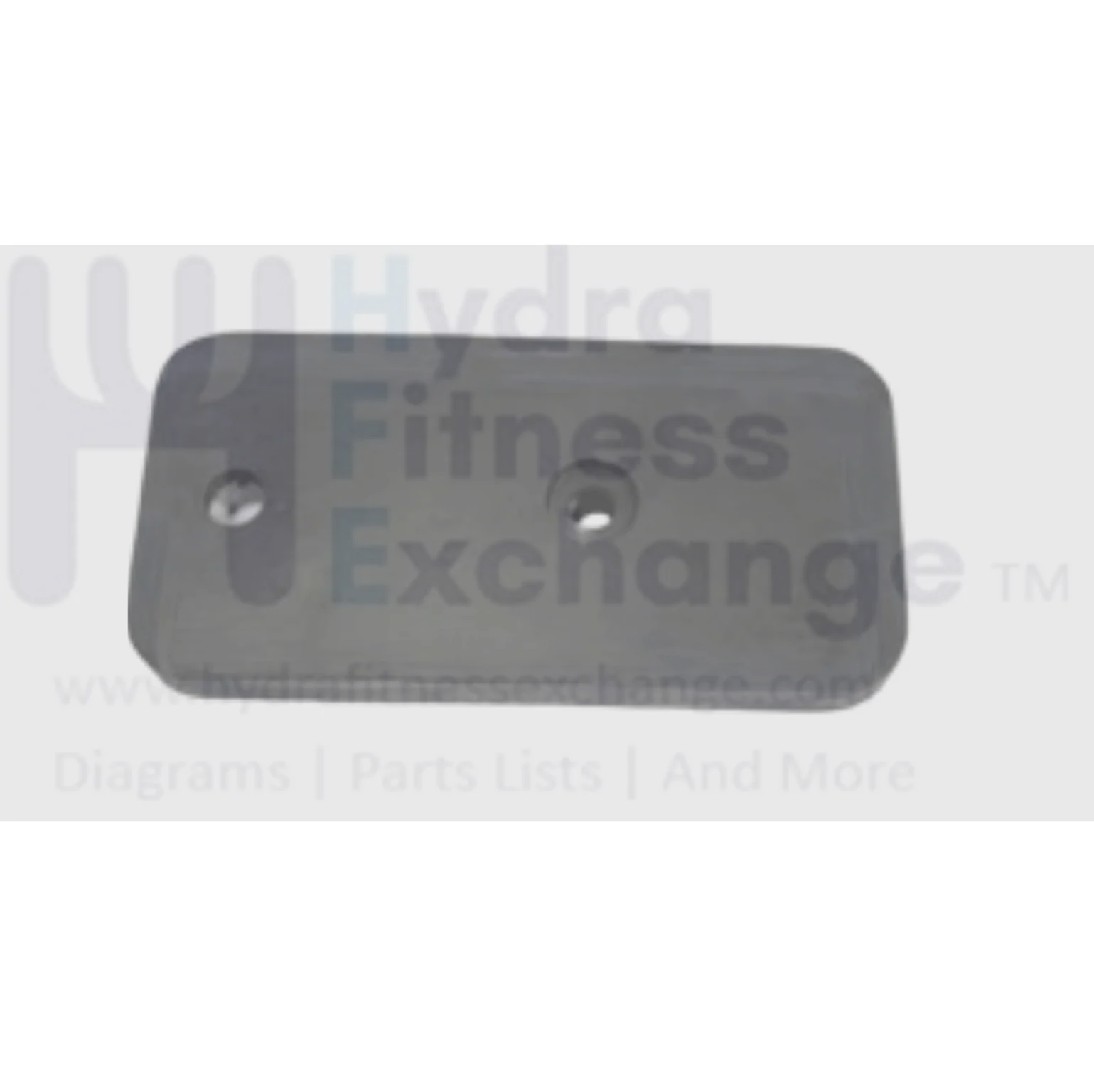 Matrix Fitness Strength System Rubber Foot Pad 048970-BA