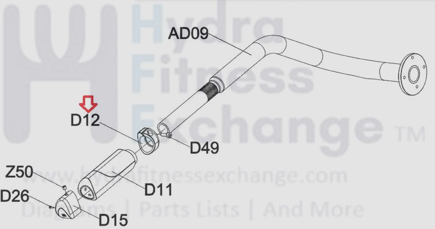 Matrix Fitness Strength System Stopper Ring Grip 1000397778 - Image 2