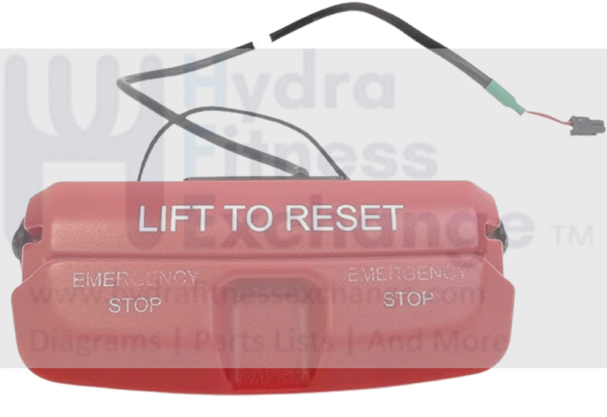 Used Matrix Fitness T1x T1xe T3x T3xe Treadmill Emergency Stop Switch Set 0000093027