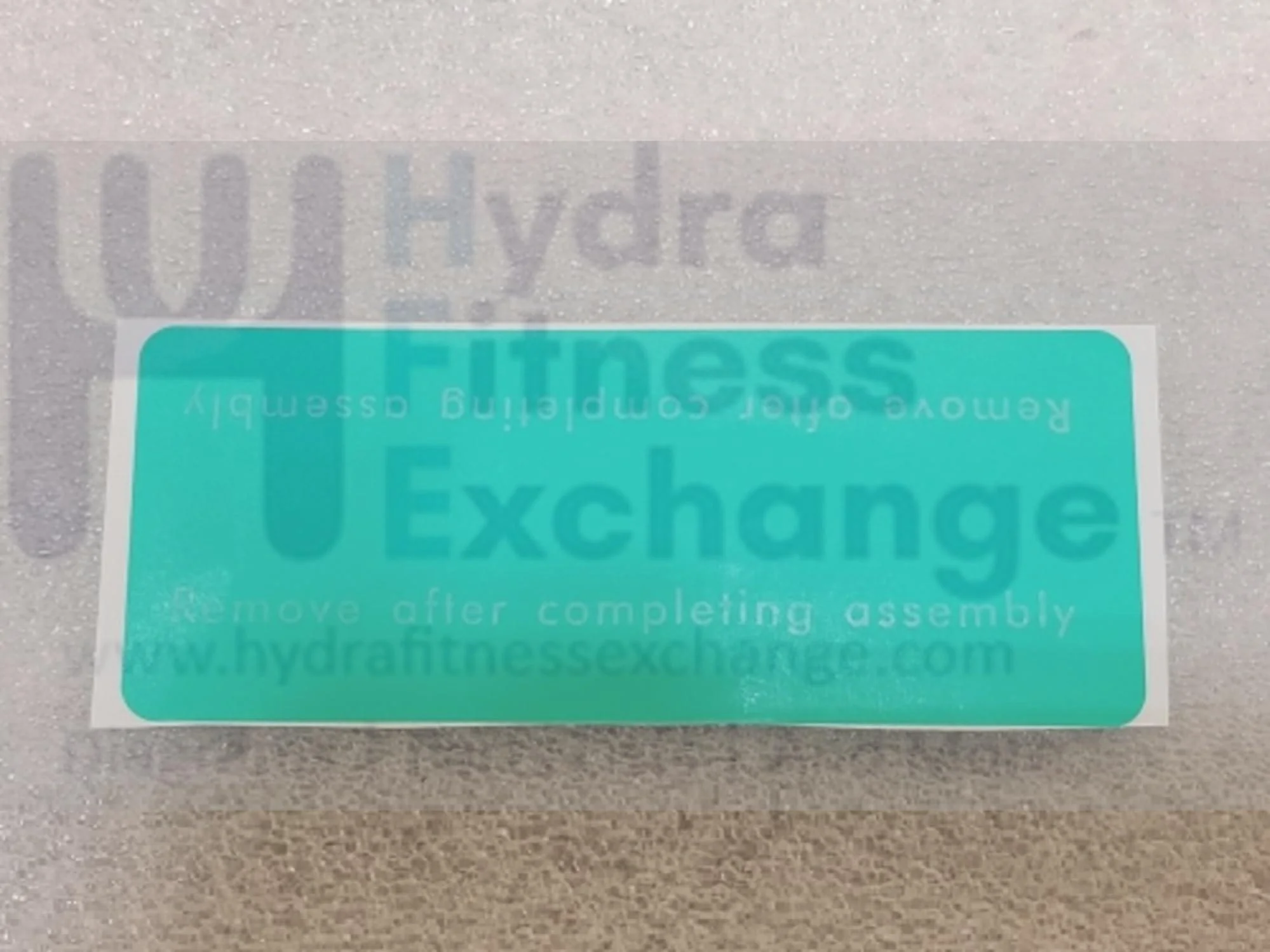 Matrix Fitness TM533 TM535C TM534 Treadmill PVC Safety Green Decal 1000382906 - Image 2