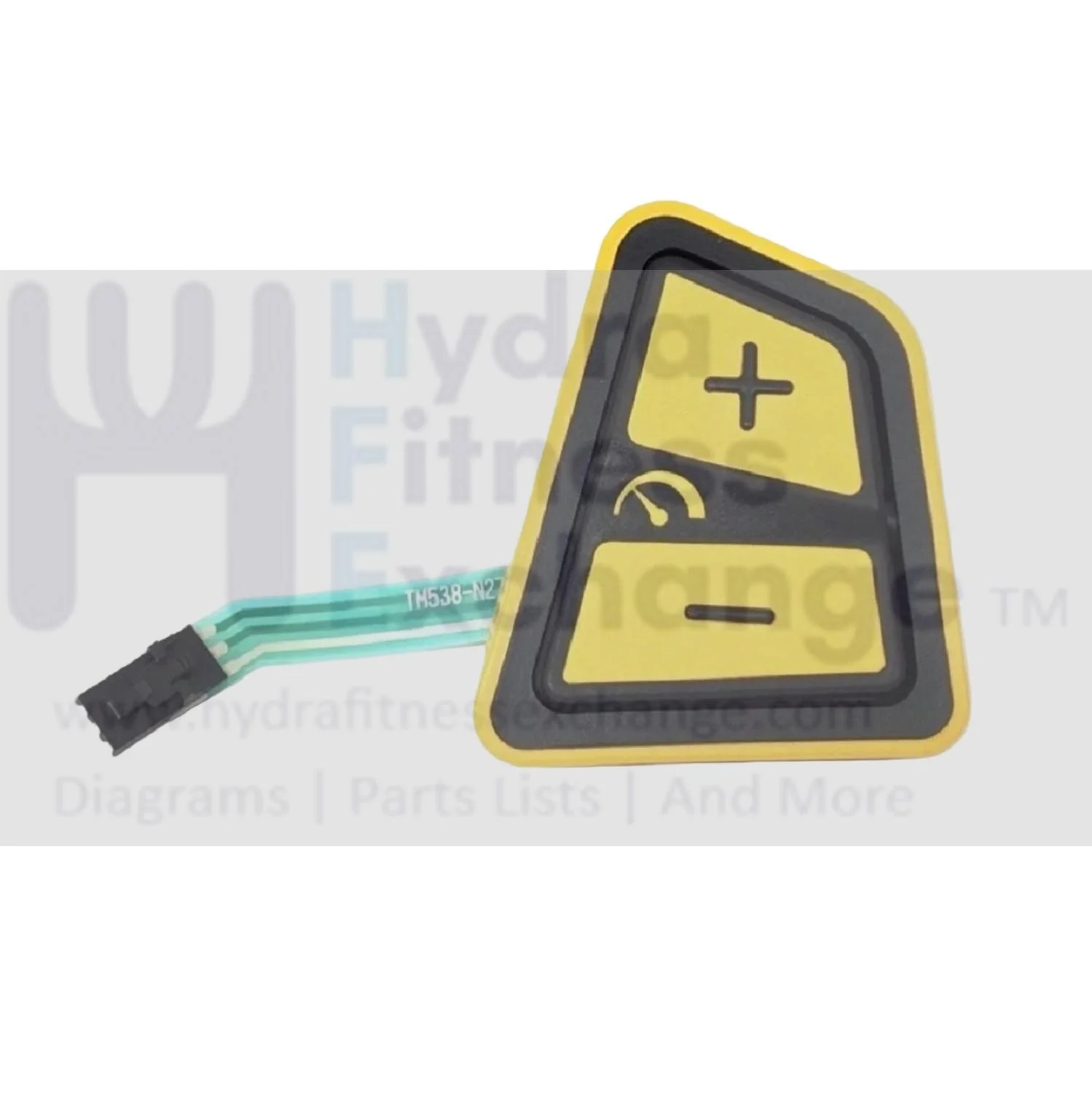 Matrix Fitness TM538 Treadmill Right Pulse Sensor Set Quickly Key 1000437157 1000517619