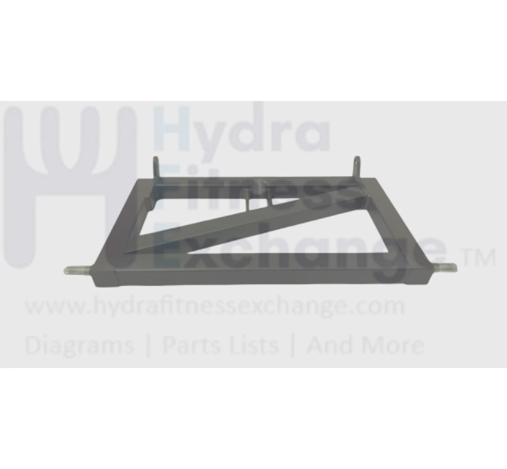 Matrix Fitness Treadmill Black Flat Elevator Rack Set 1000436074