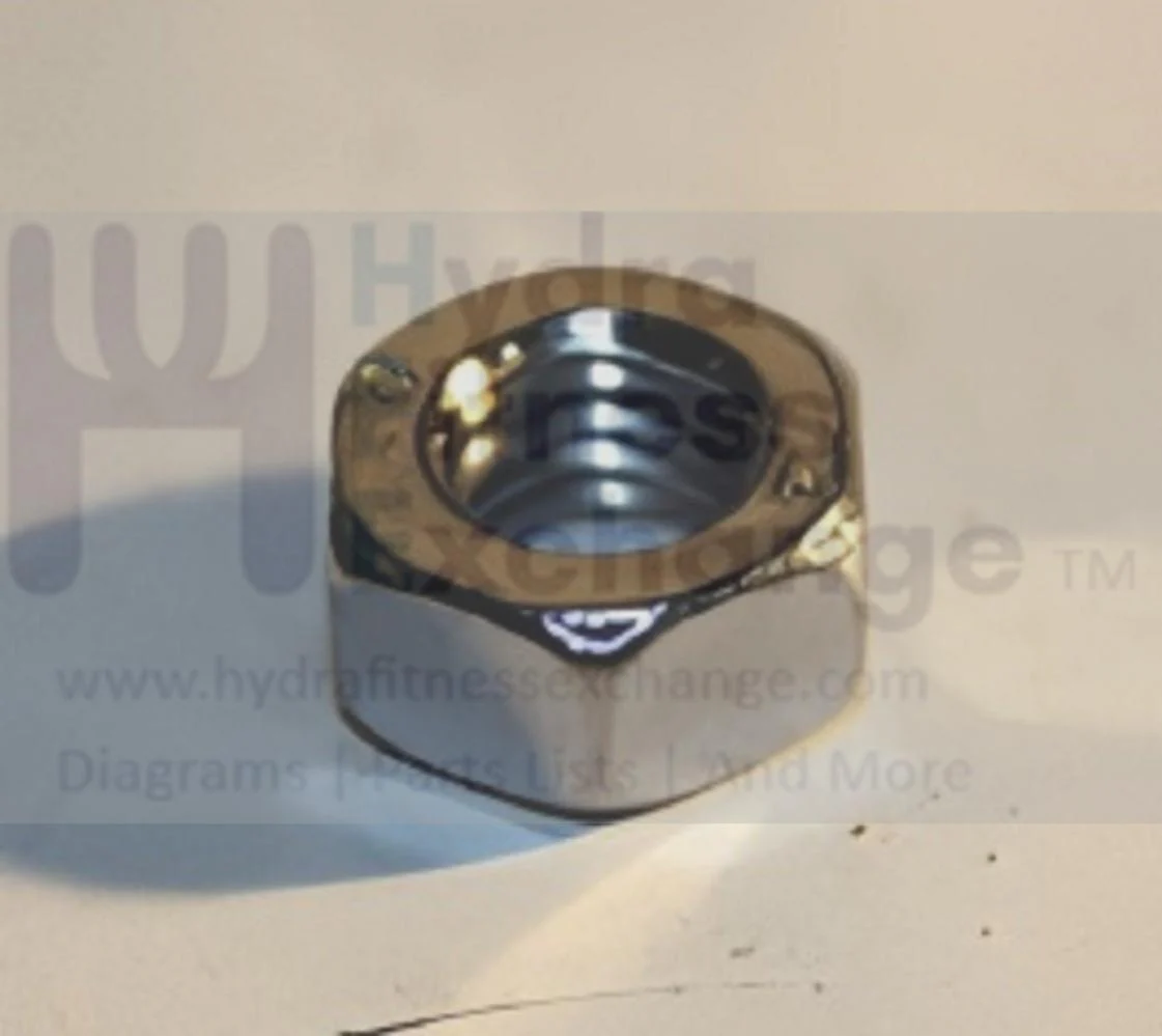 Matrix Fitness Treadmill Chrome Hex Nut M8 x 1.25P 020379-00 - Image 2