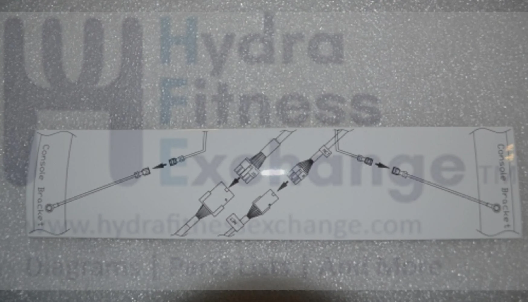 Matrix Fitness Treadmill Console Assembly Documentation Label 1000302407 - Image 2