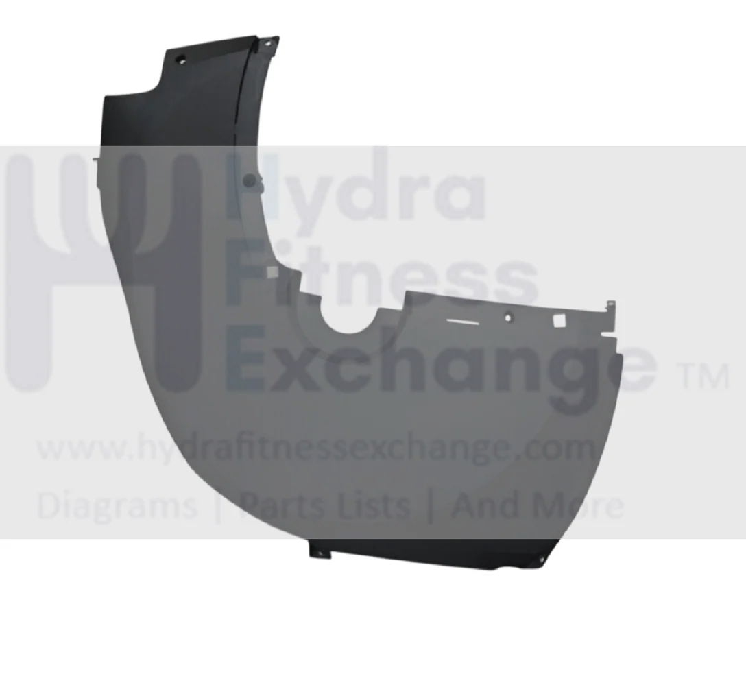 Matrix Fitness Elliptical Right Upper Side Cover Set Semi Assembly 1000386600