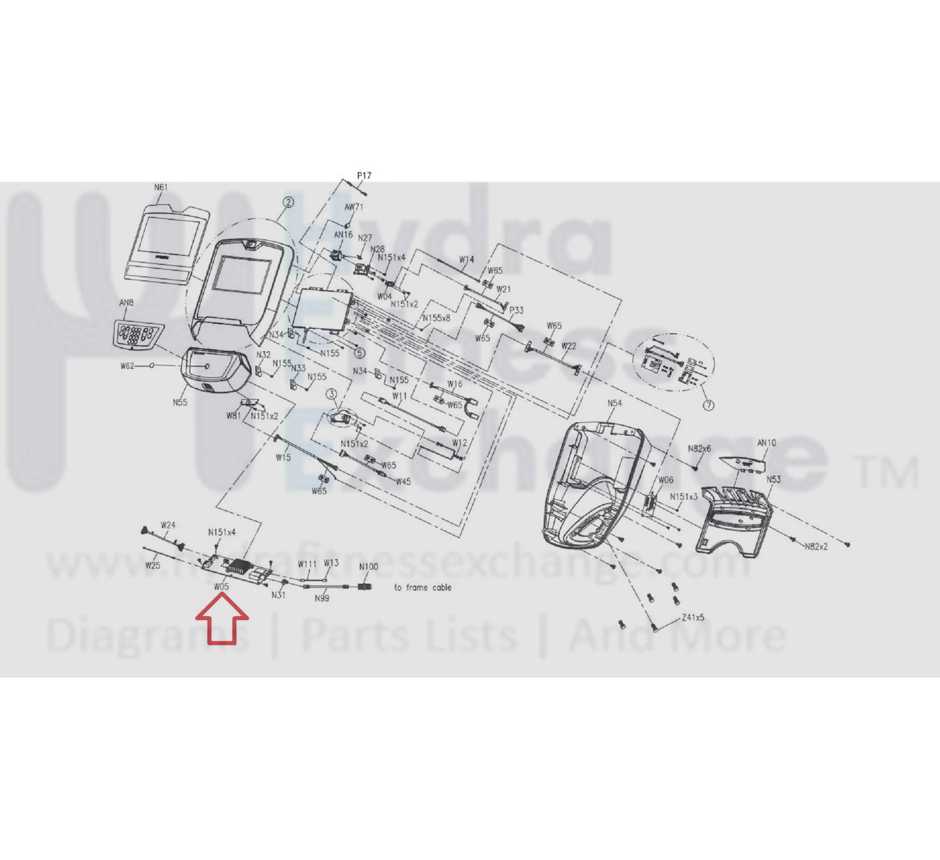 Matrix Fitness Upright Bike Generation Pro Idiom Kit Set 1000443393 - Image 3