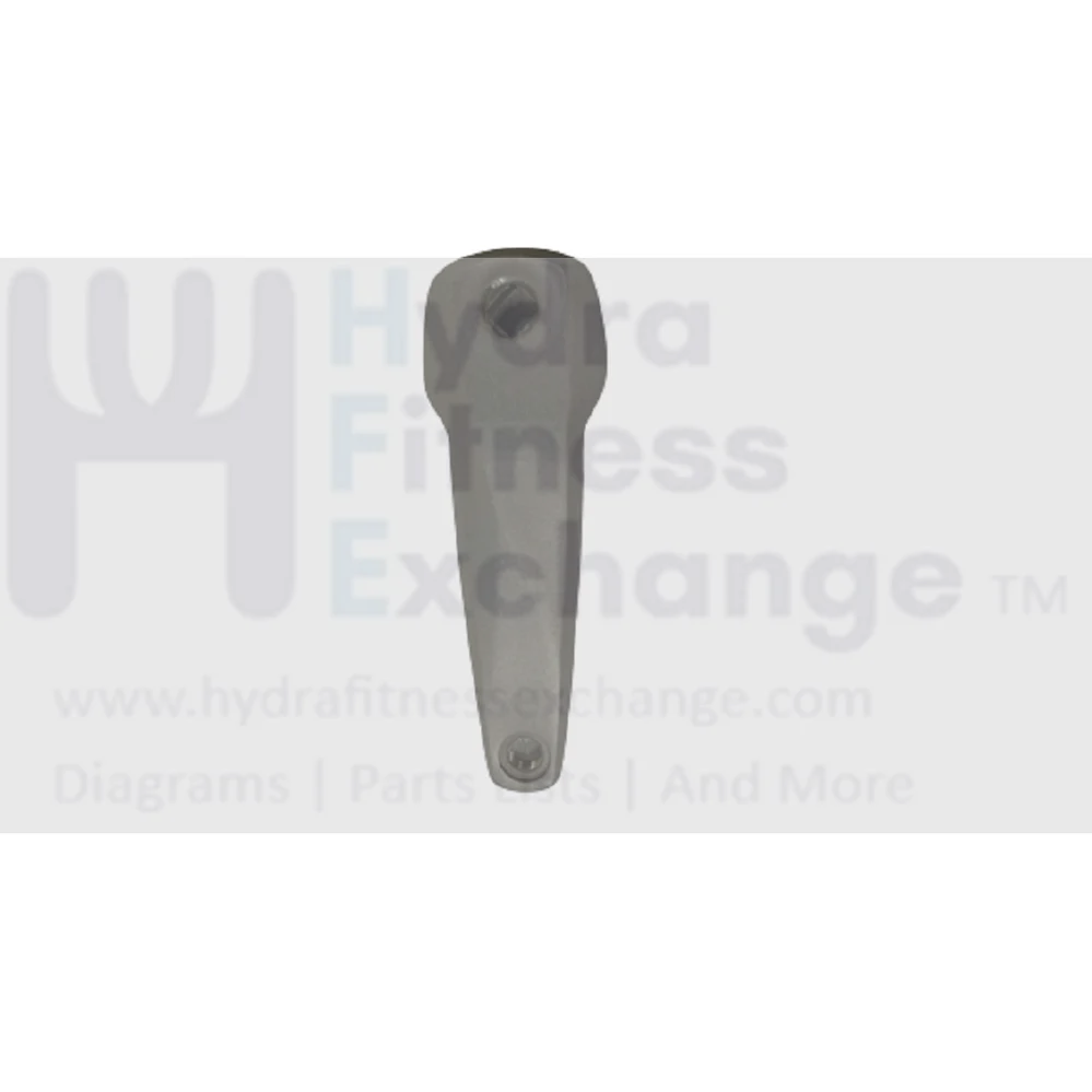 Matrix Fitness Upright Bike Left Crank Arm Graphite Gray 1000449647