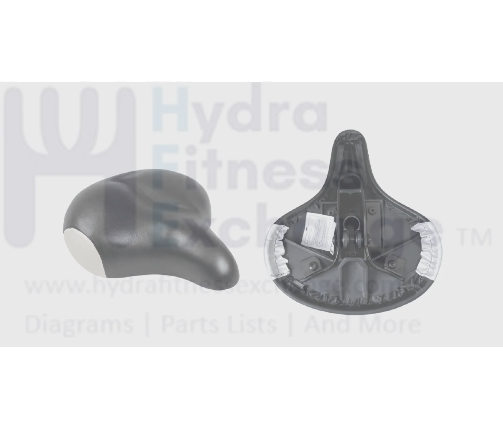 Matrix Indoor Cycle Saddle Seat W/Round Stud Clamp Style L 318mm x W 335mm 93079
