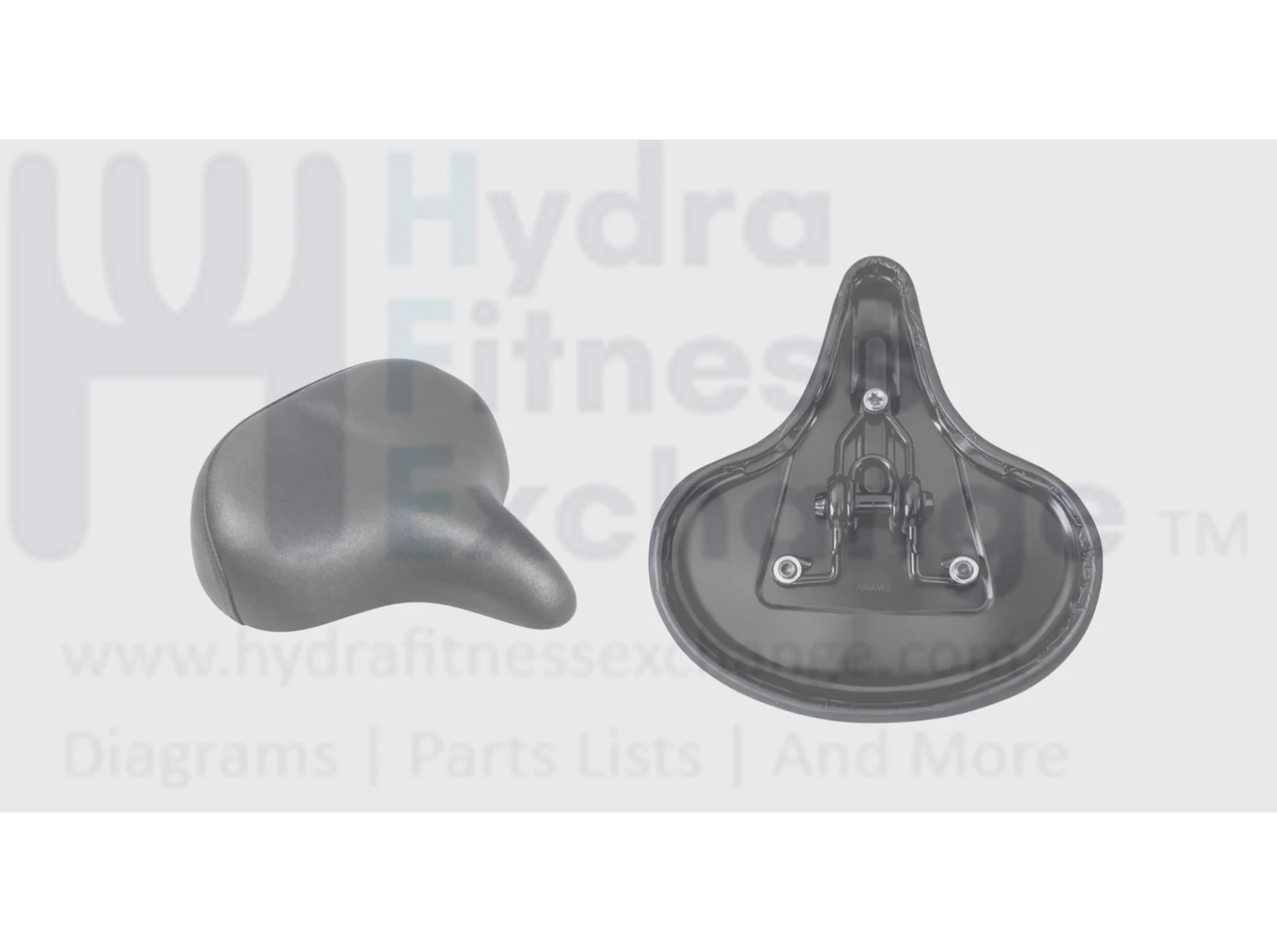 Matrix Indoor Cycle Saddle Seat W/Round Stud Clamp Style L 320mm x W 305mm