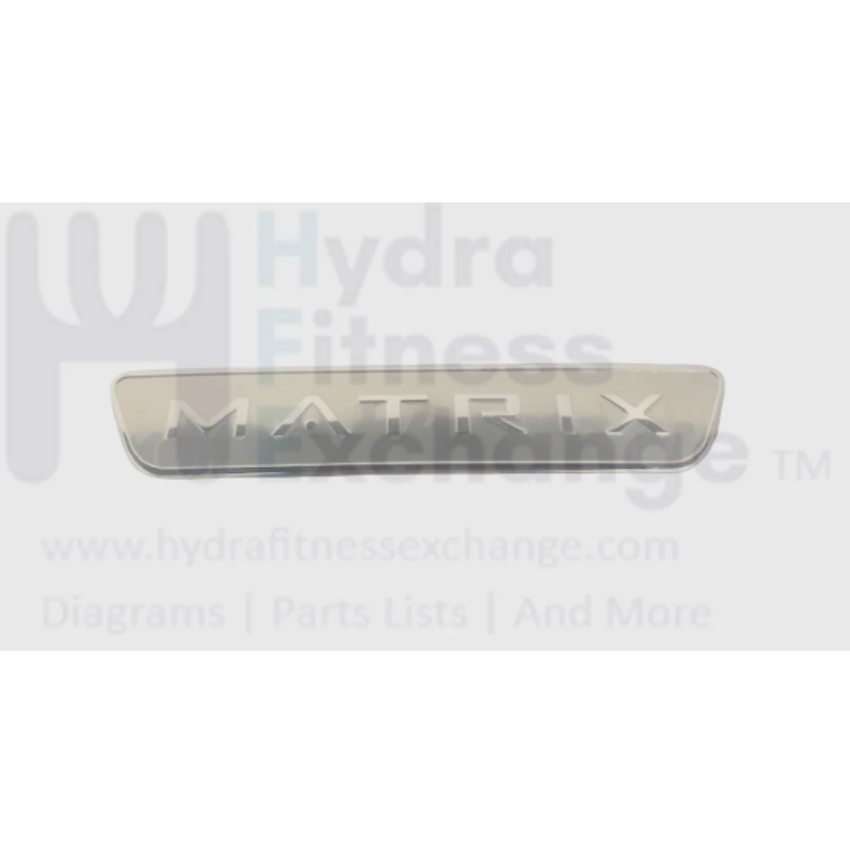 Matrix Performance Plus Series Treadmill Motor Cover Label Plate 1000446653