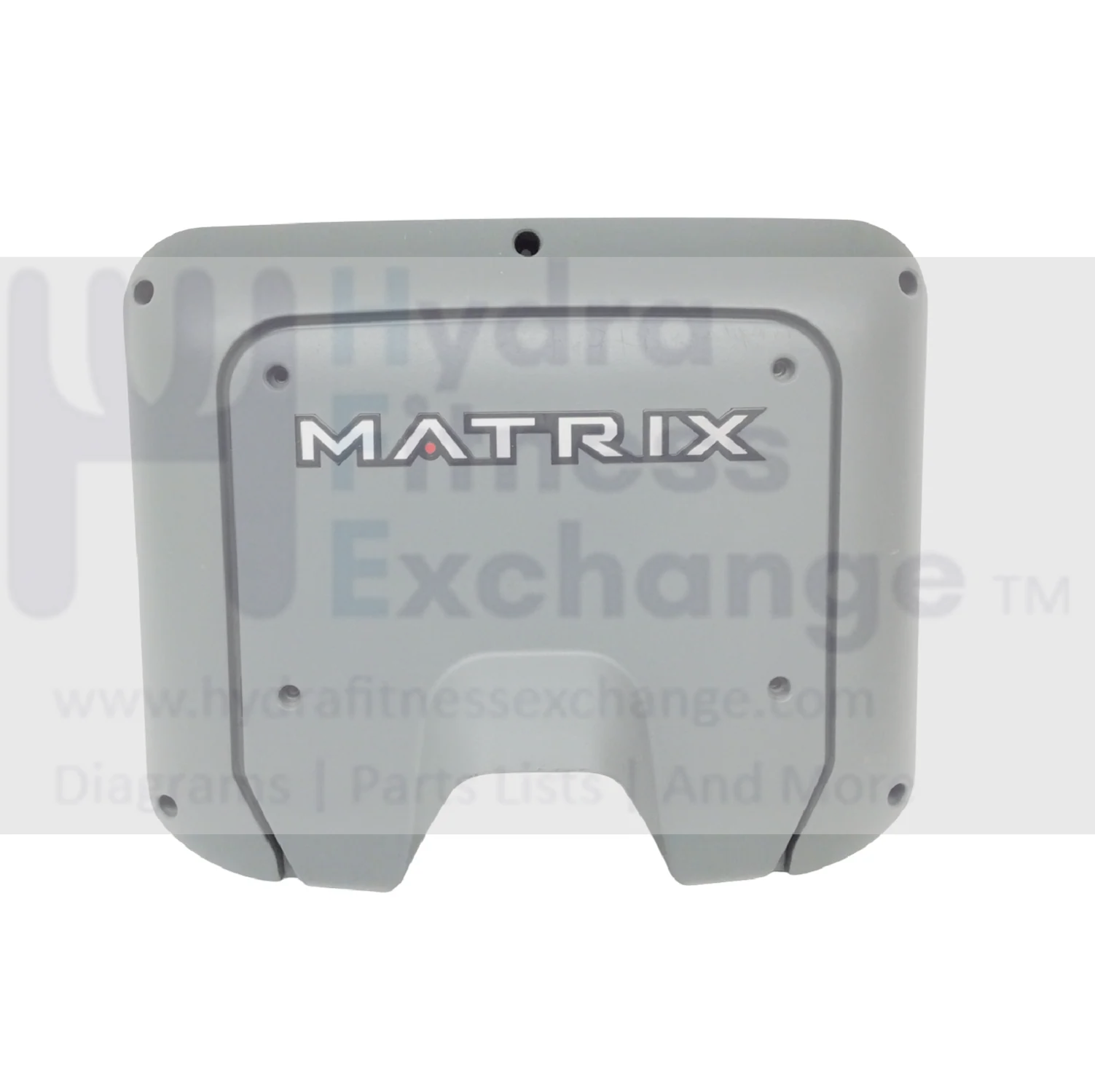 Matrix Recumbent Bike TV Monitor MYE Entertainment Console Back Cover Backshell MX15DTV