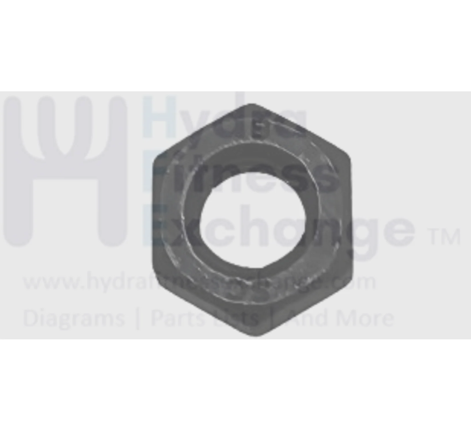Matrix Retail CS31 CS36 CS38 Stepper Step Black Hex Nut M8 - 1.25P x 5T 004913-A