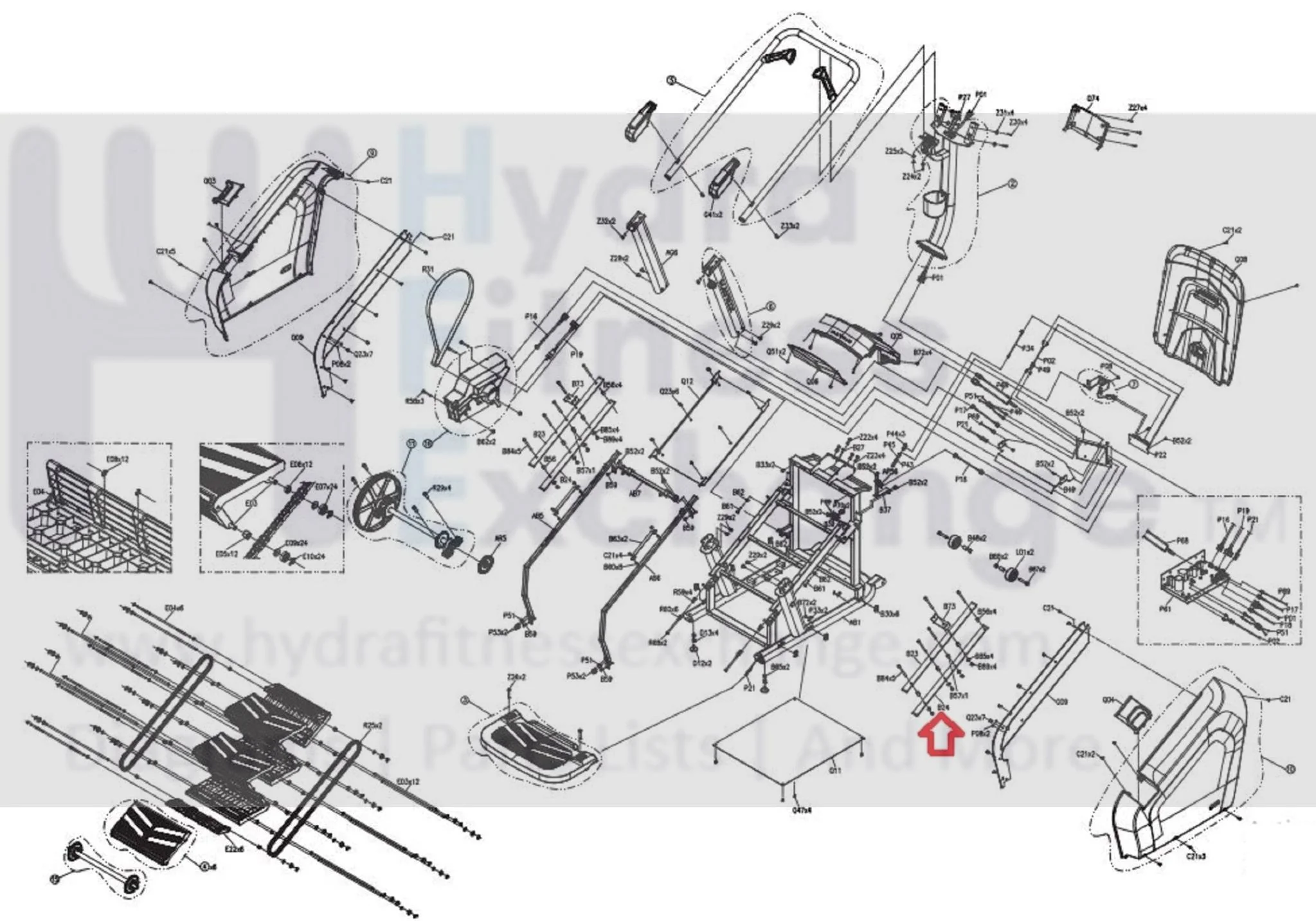 Matrix Retail CTM697 CTM699 CTM698 CS36 CS38 Stepper Step Guide Rail Down Fixing Plate 1000404207 - Image 3