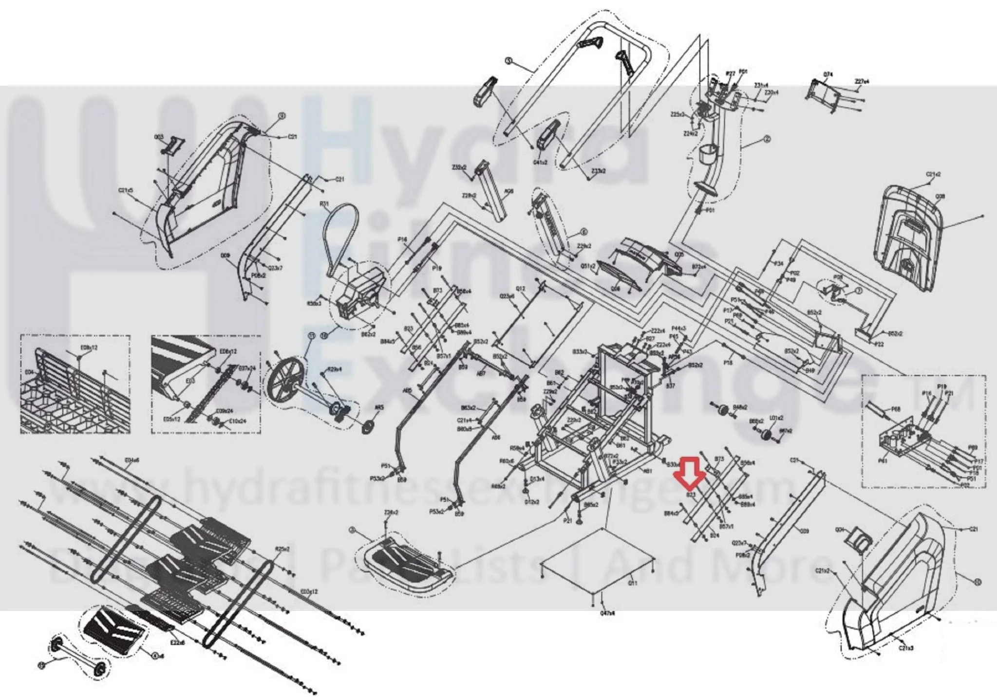 Matrix Retail CTM697 CTM699 CTM698 CS36 CS38 Stepper Step Guide Rail Upper Fixing Plate 1000404206 - Image 3