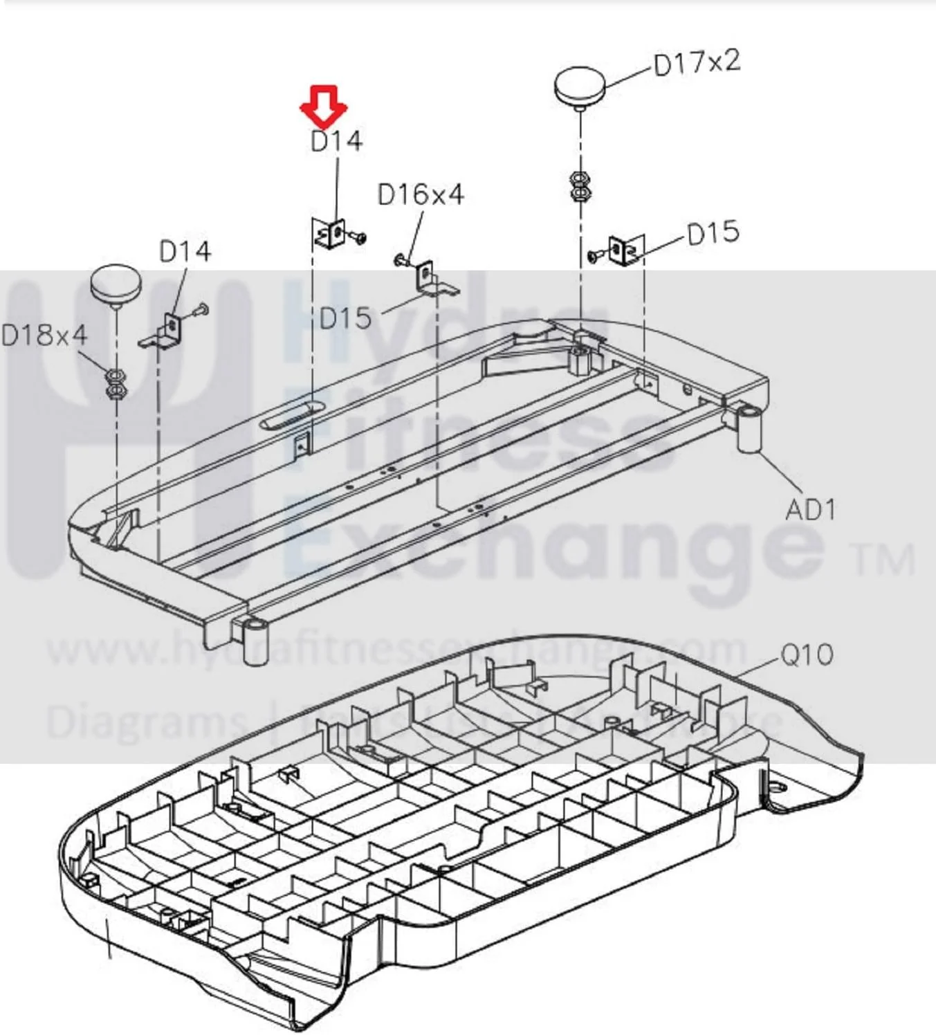 Matrix Retail Stepper Step Frame Location Plate 1000445874 - Image 2