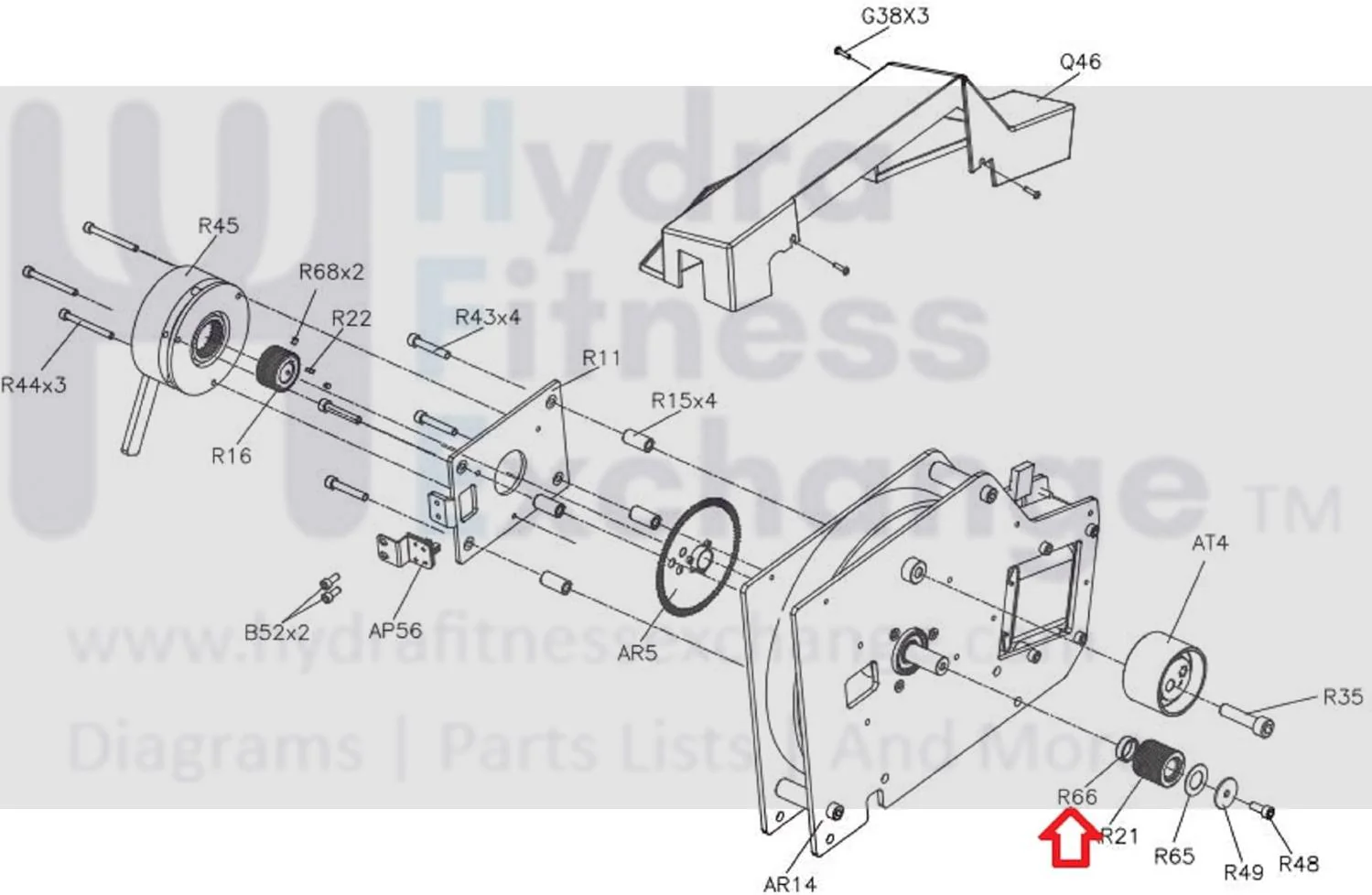 Matrix Retail CS31 CS38 CS36 CTM697 CTM699 CTM698 Stepper Step Spacer 1000410453 - Image 2