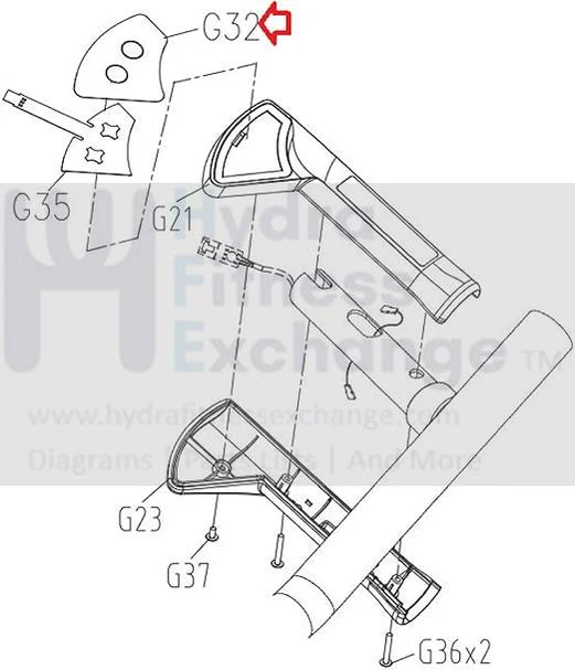 Matrix Retail Stepper Step Right Quick Key Overlay 1000430736 - Image 2