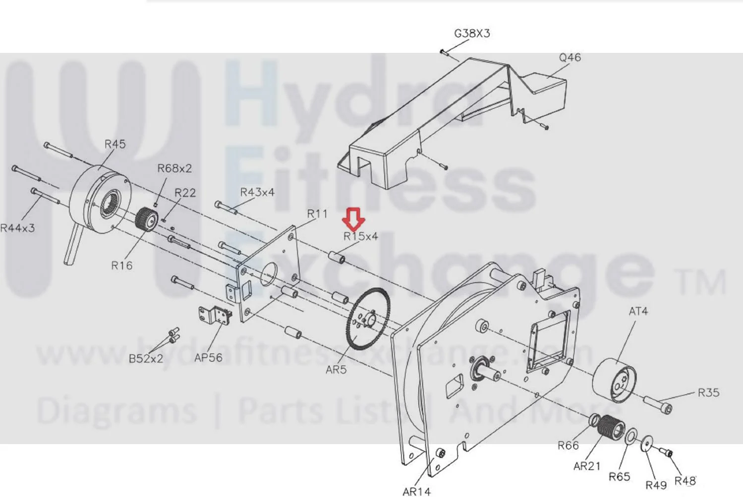 Matrix Retail Stepper Step Zinc Spacer Diam.12 x Diam.6.5 1000409184 - Image 2