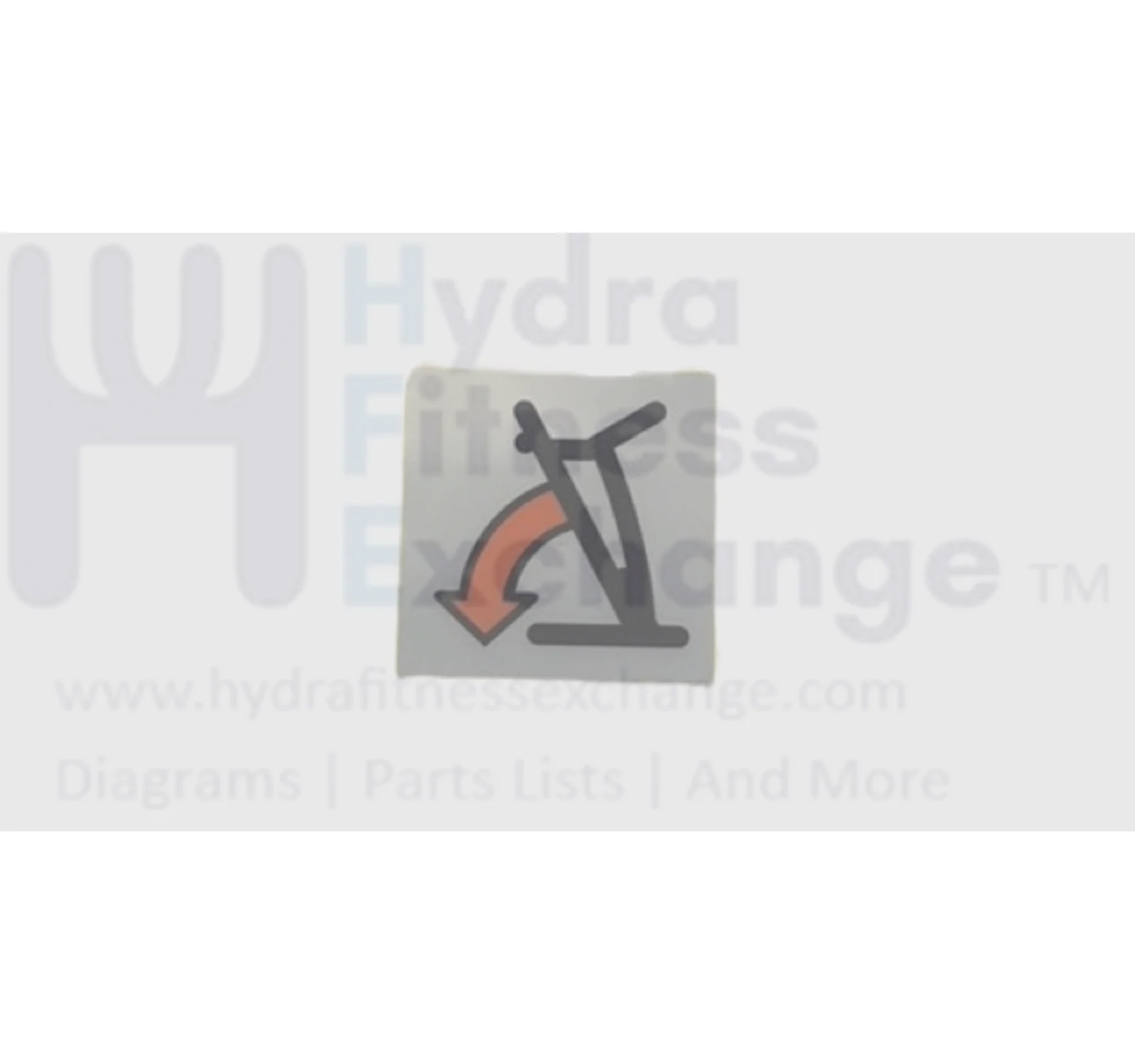 Matrix Retail Treadmill Folding Decal 1000385423