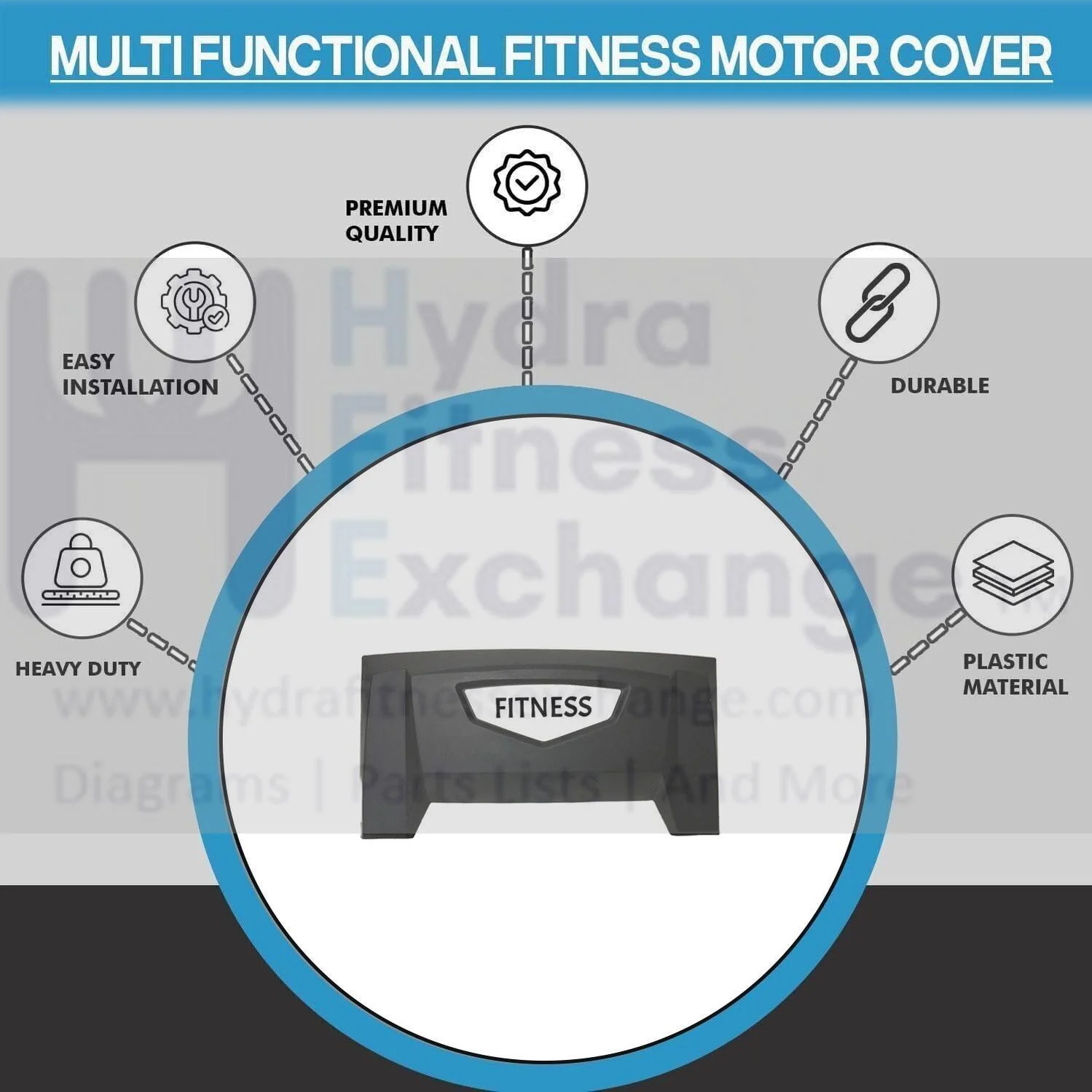 Matrix Retail Treadmill Motor Hood Shroud Cover 1000406814 - Image 7