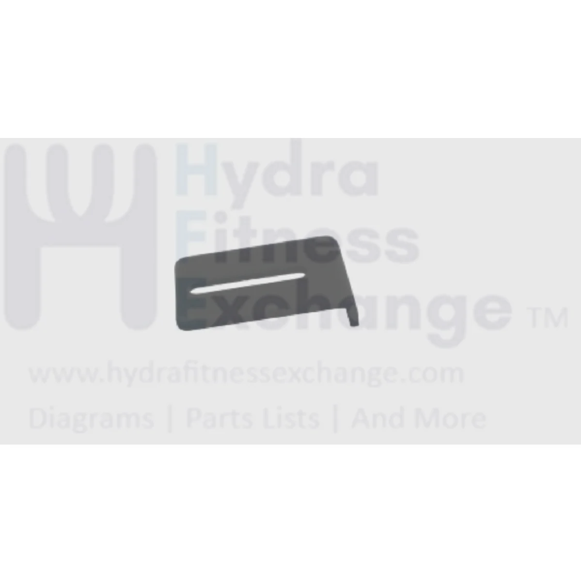 Matrix Retail Treadmill Side Rail Stopper Fixing Plate 1000300668