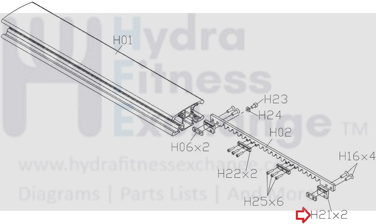 Matrix Stationary Bike Fixing Base 1000318317 - Image 2
