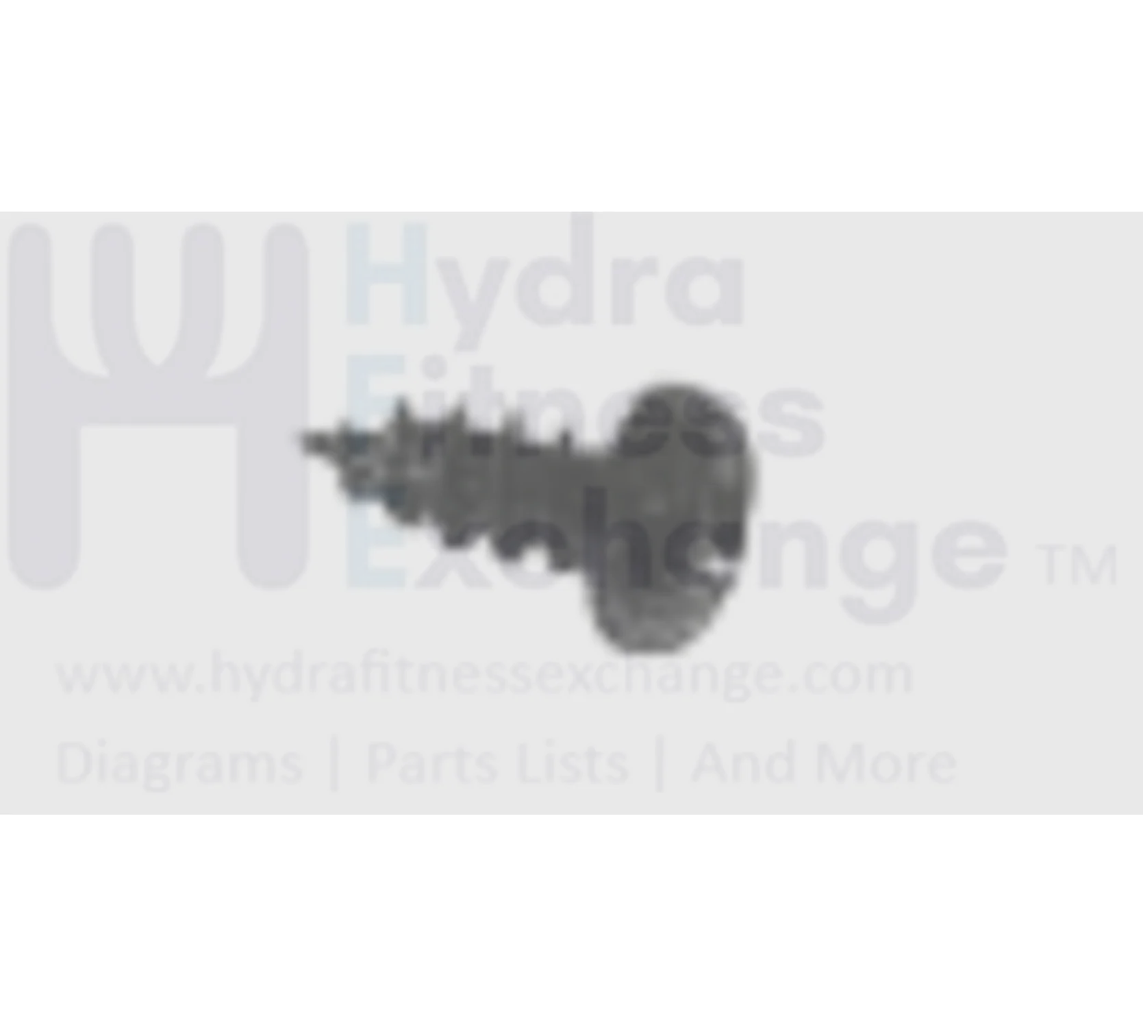 Matrix Tempo Vision Fitness Elliptical Black Round Phillip Screw 3x6L 004649-00