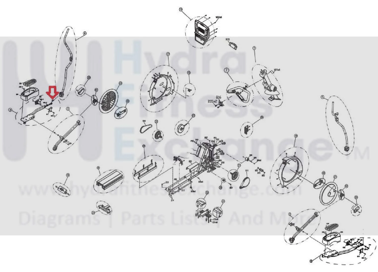 Matrix Vision Elliptical Lower Link Arm Ball Joint End MFR-PHS16 004134-00 - Image 3