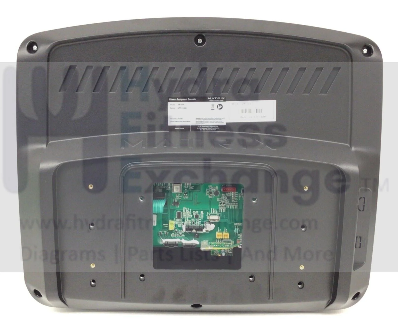 Matrix XR-03 CTM770 CTM1029 Treadmill Display Console Assembly 1000451423 - Image 2