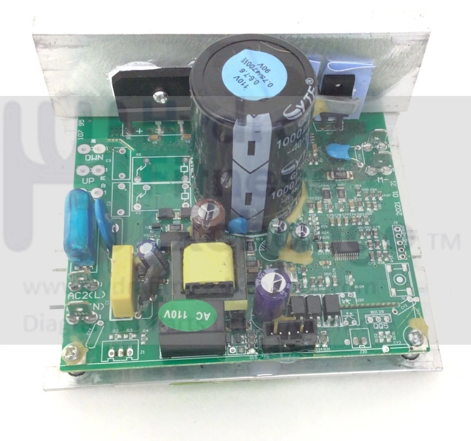 Medic Therapeutics Treadmill Lower Motor Control Board Controller 210821-XK