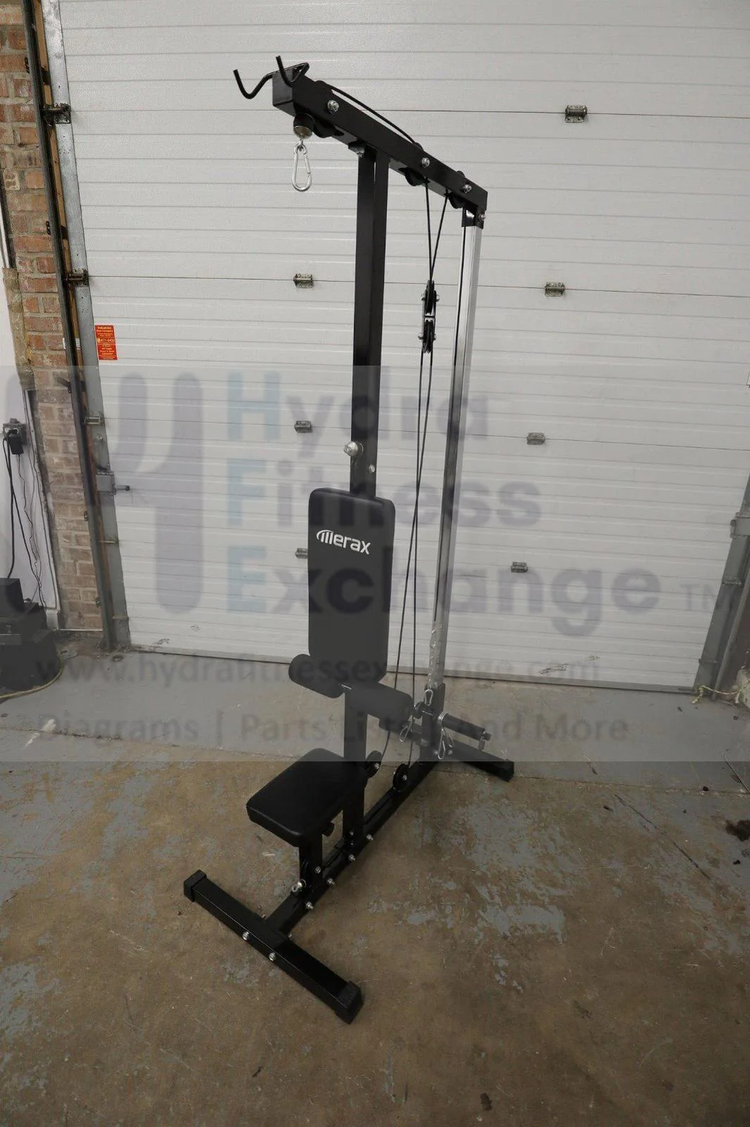 Merax LAT Pulldown Machine - Low Row Cable Pull Down Station Strength System