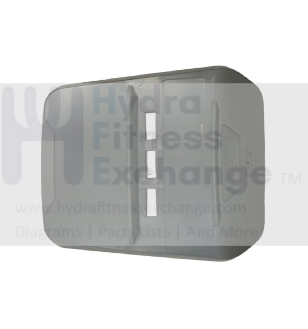 Merit Fitness Treadmill Cool Grey Console Upper Cover 1000451406