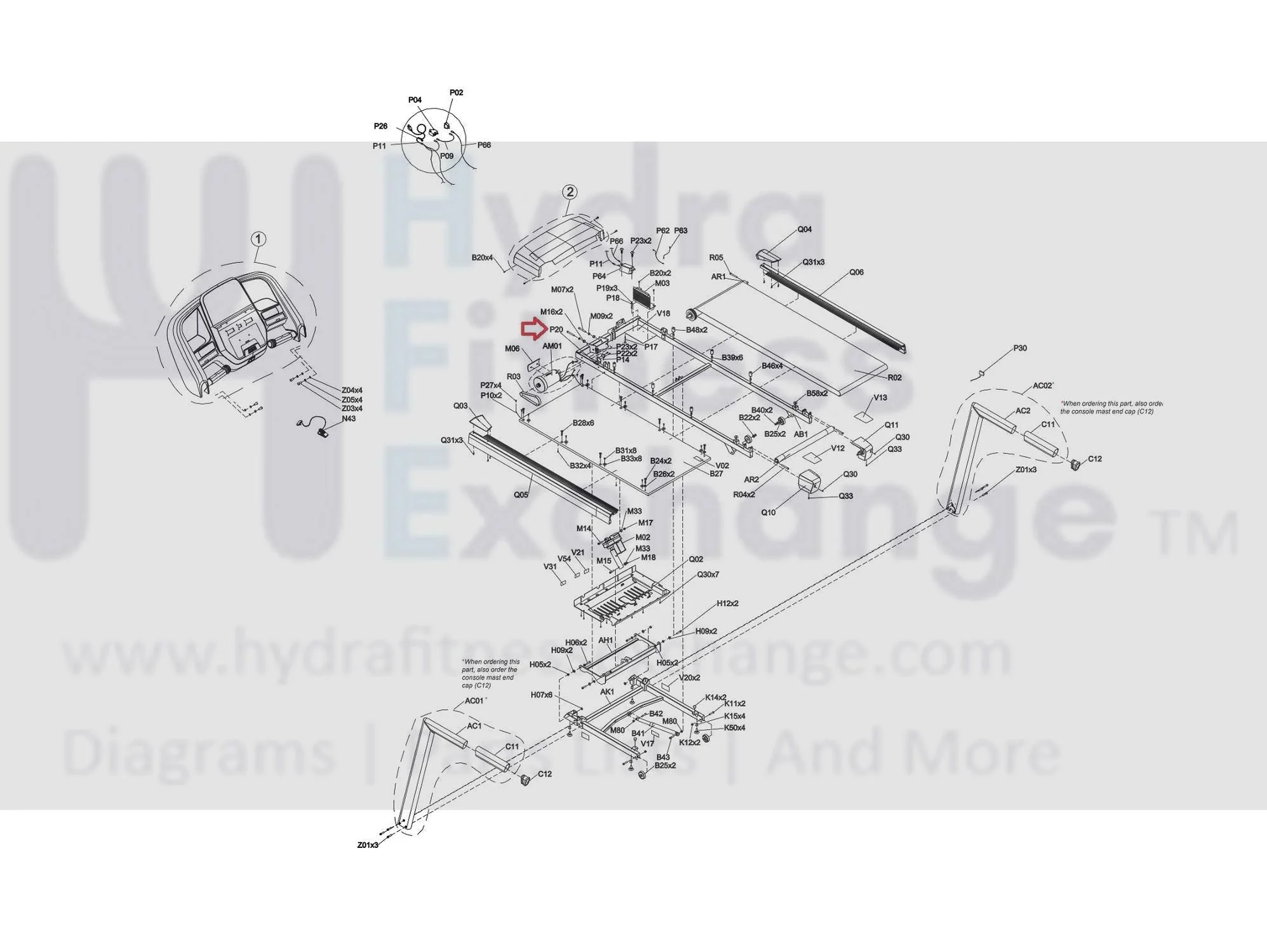 Merit Fitness RB167D CB175C TM1041B TM1040D TM1040 TM1041 TM1020 TM1013 TM1012 Treadmill Sensor Fixing Plate 1000460531 - Image 3
