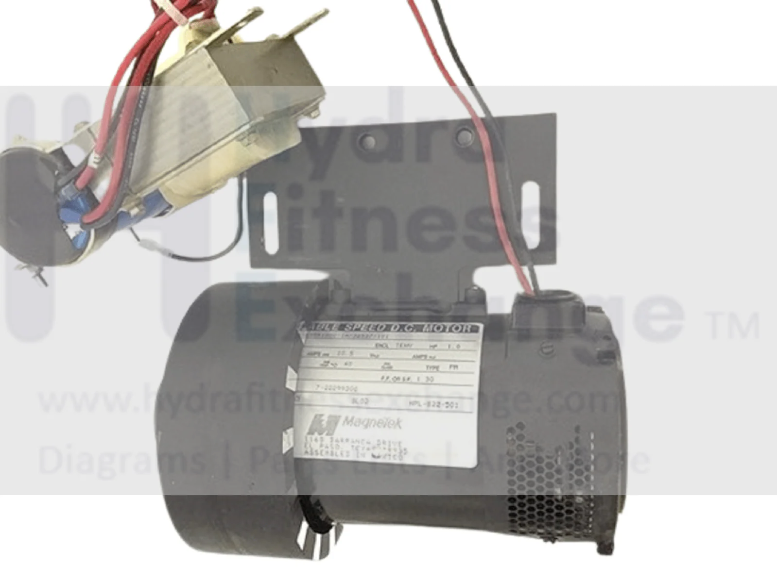 Mode 1 Treadmill DC Drive Motor Assembly With Transformer Choke 822-501 - Image 2
