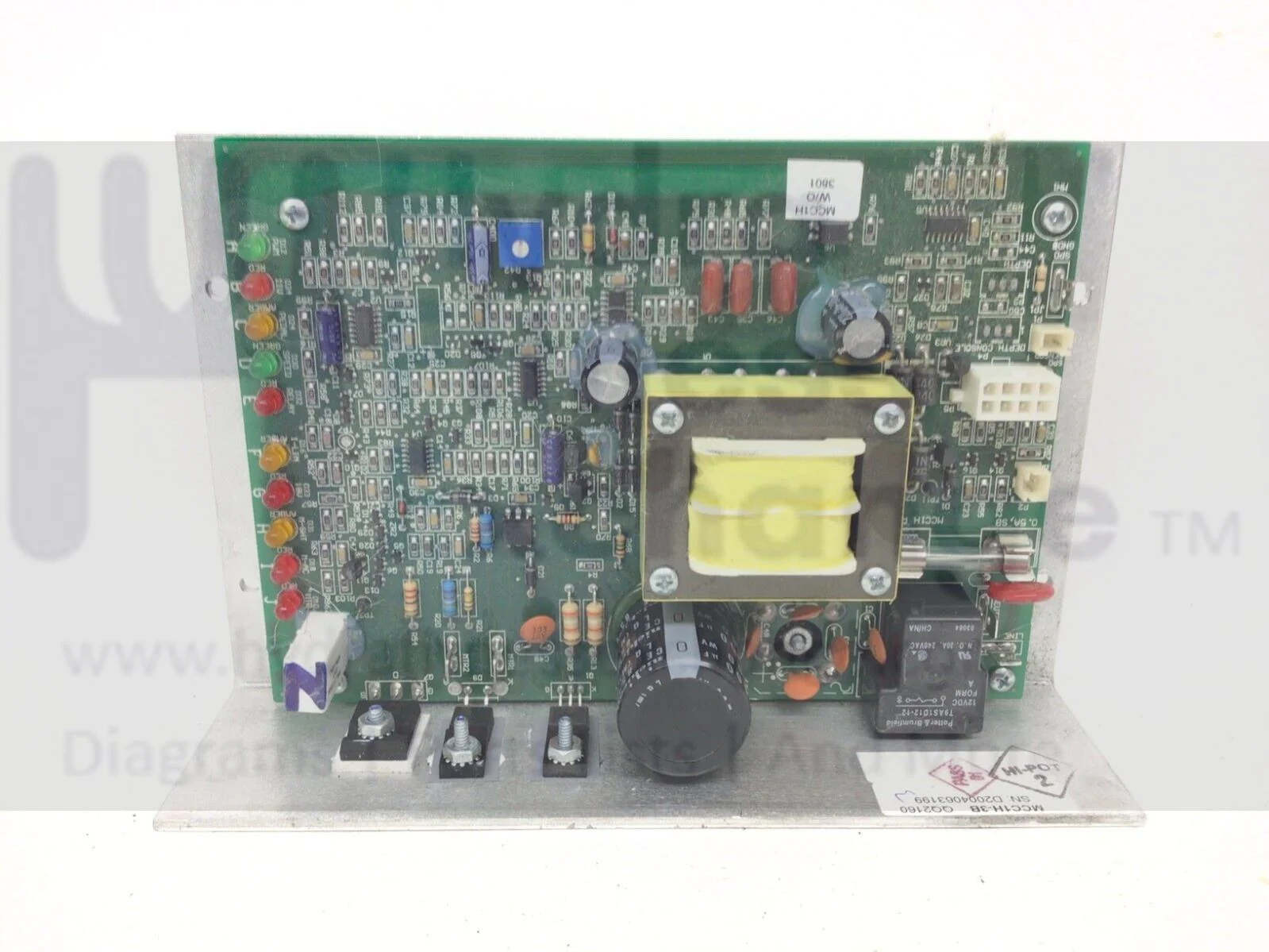 Nautilus Bowflex Treadmill Lower Motor Control Board Controller qq2160
