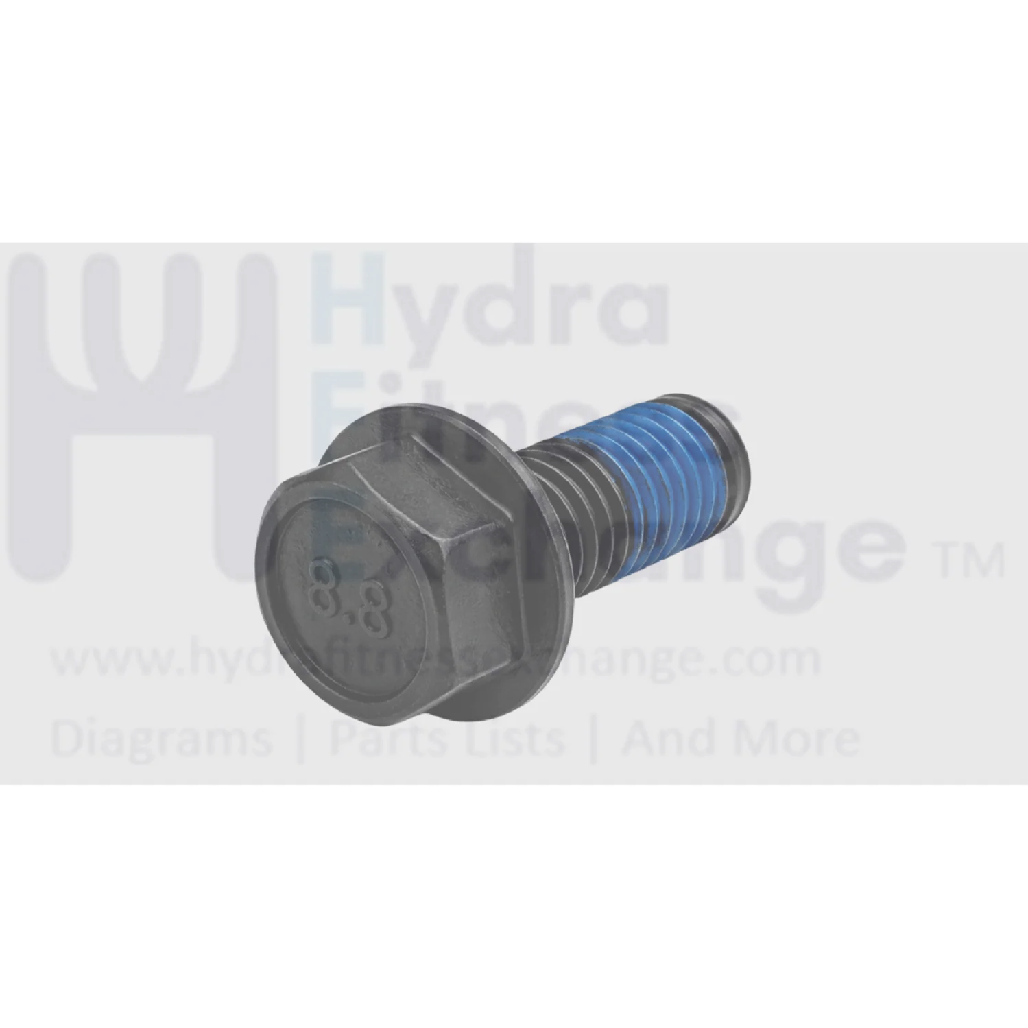 Nautilus Residential Stationary Bike Hex Head Nylon Lock Flang Screw 1000511639