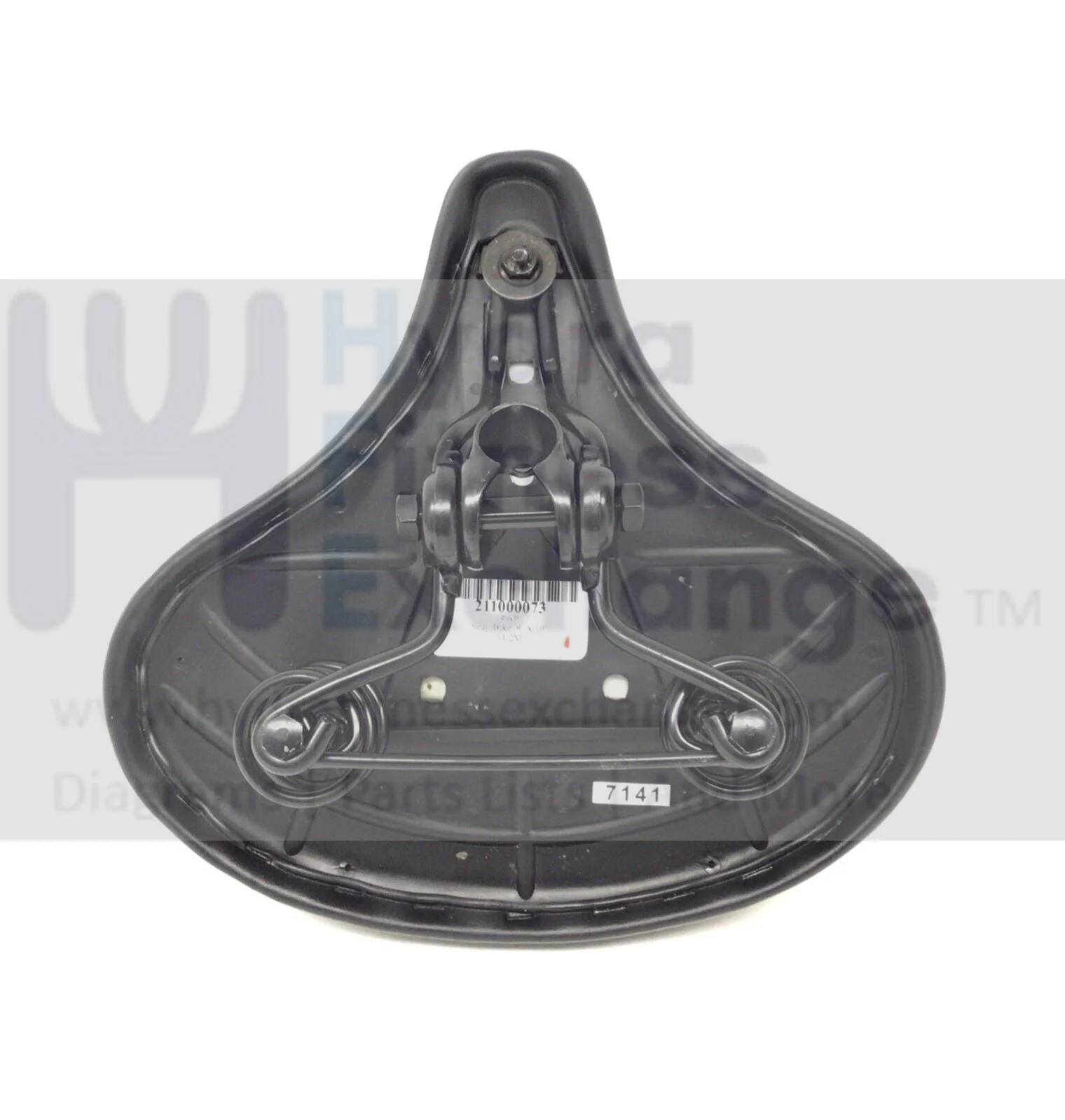 Nautilus Residential U916 Stationary Bike Bottom Seat Pad 9"x10" 000-6264 - Image 2