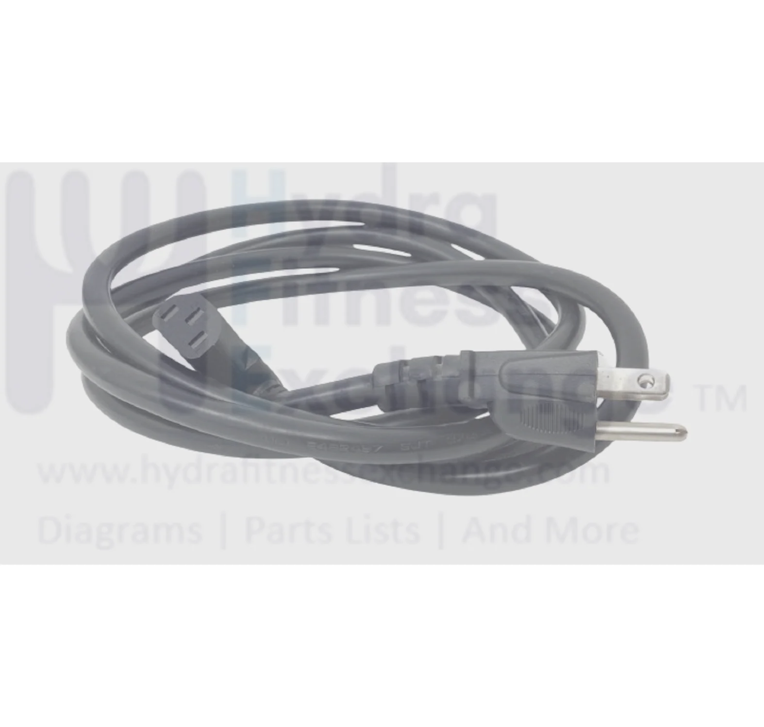 Used Nautilus Schwinn StairMaster Trimline Treadmill Power Cord Cable 110VAC HH2189