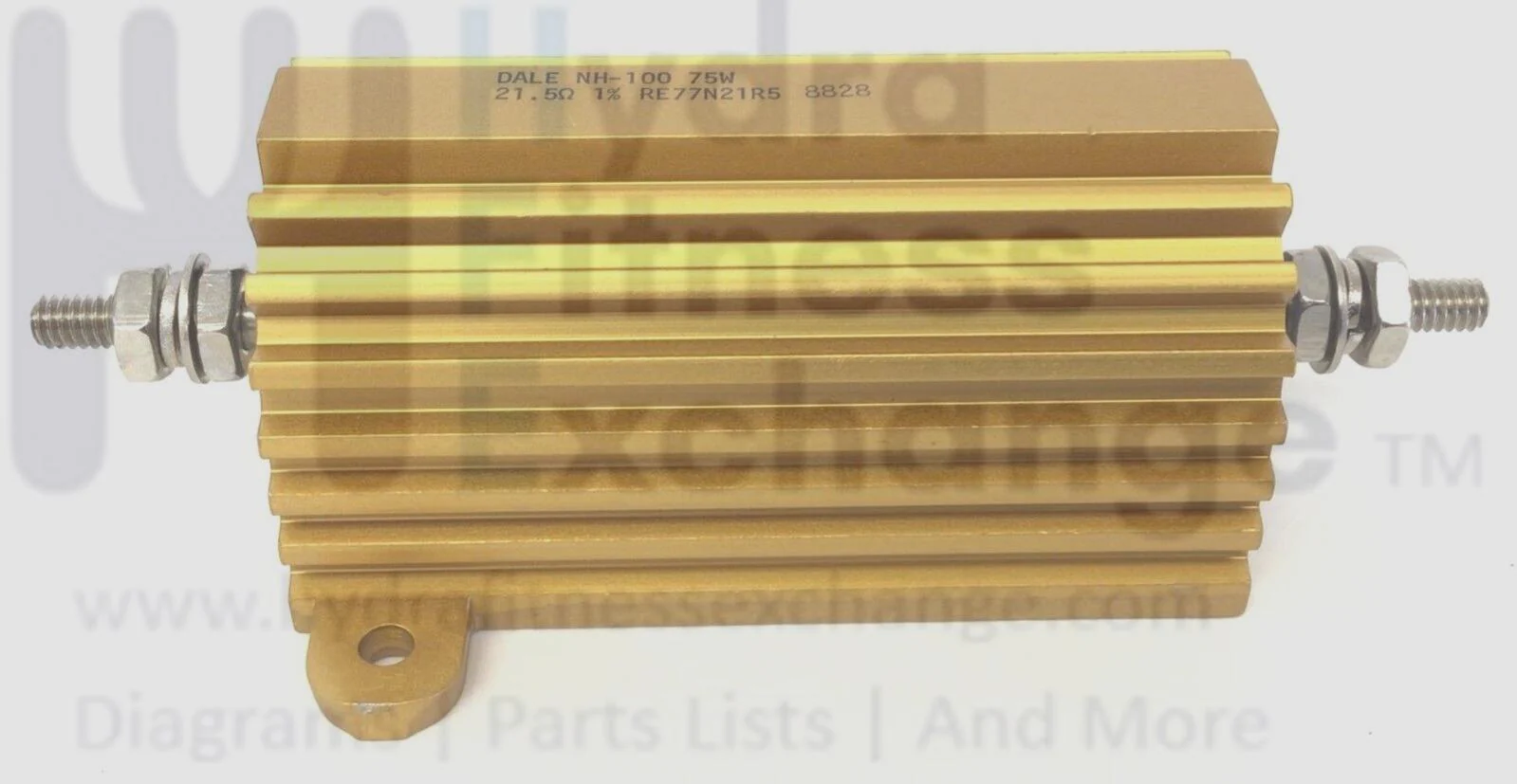 Nautilus Stairmaster Miscellaneous Power Resistor Dale Vishay 21.5 Ohm RE77N21R5