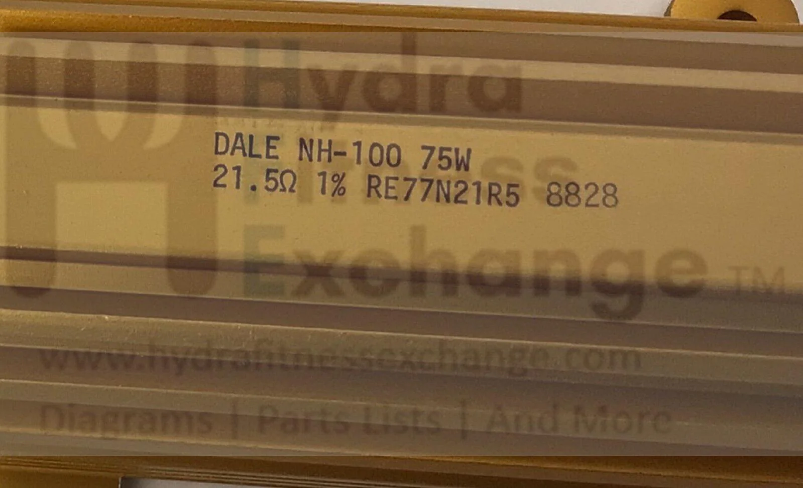 Nautilus Stairmaster Miscellaneous Power Resistor Dale Vishay 21.5 Ohm RE77N21R5 - Image 2