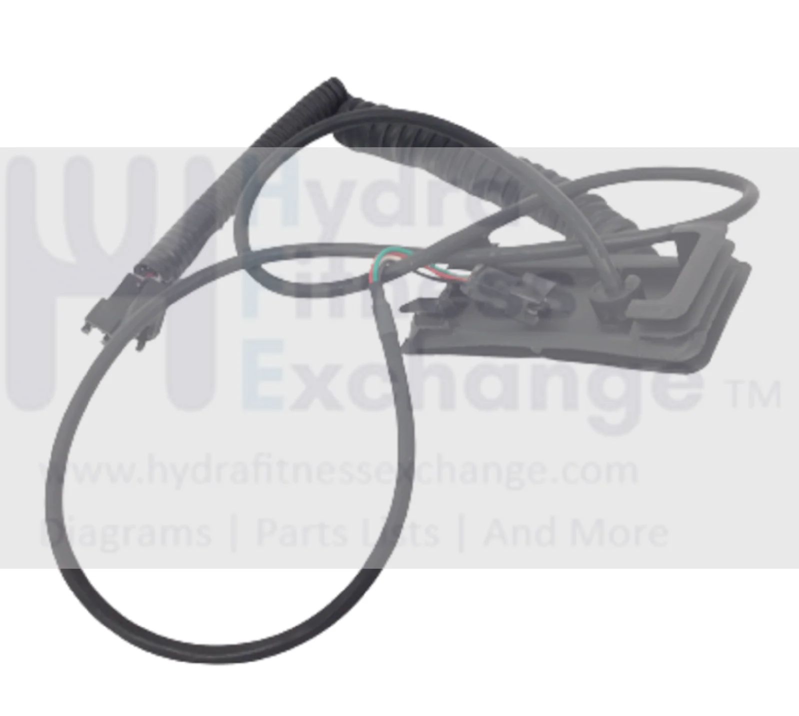 New Balance 6200 Stationary Bike Small Extension Pulse Wire Coil W/Grommet Cap