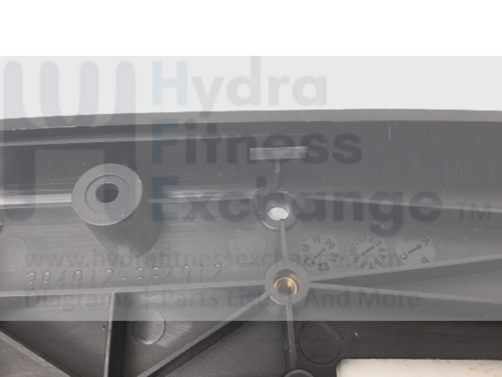 NordicTrack 2450 - NTL172295 Treadmill Console Insert Back 384912 - Image 2