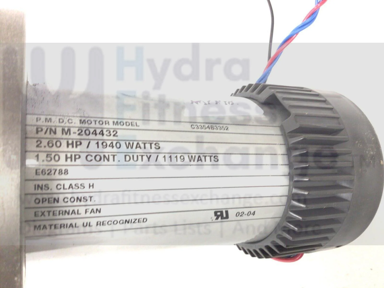 NordicTrack C1900 C2000 Treadmill DC Drive Motor with Flywheel 208734 - Image 2