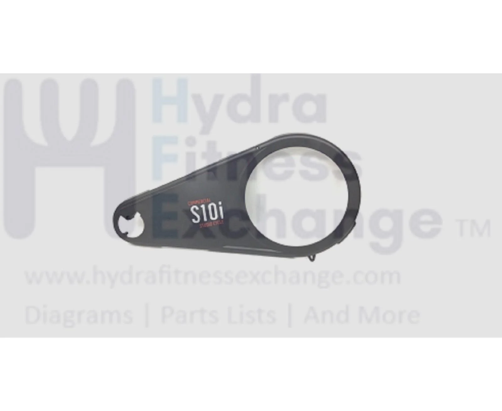 Used Nordictrack Comm.S10i World Tour Cycle Stationary Bike Left Shield Cover 396379