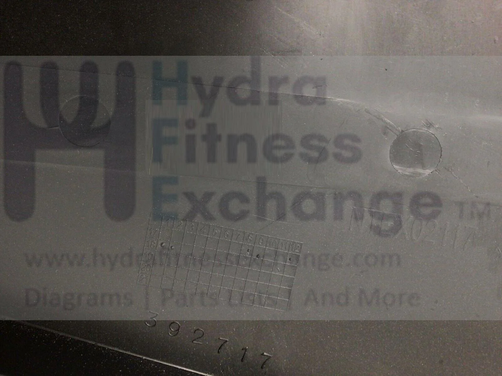Used Nordictrack Comm.S10i World Tour Cycle Stationary Bike Left Shield Cover 396379 - Image 2