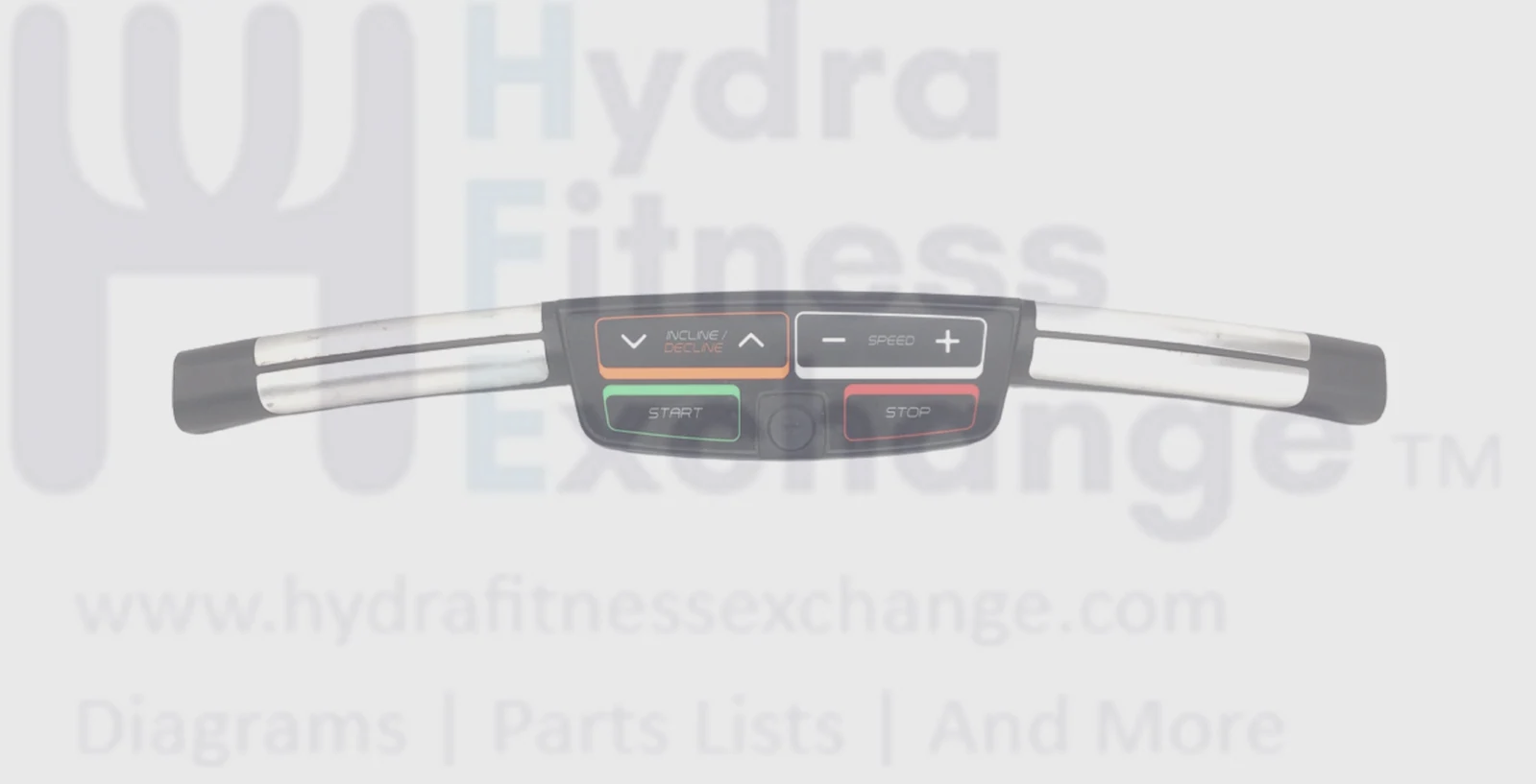 Used Nordictrack Commerical 2250 2950 Elite 9700 Pro Treadmill Top Pulse Bar 330254