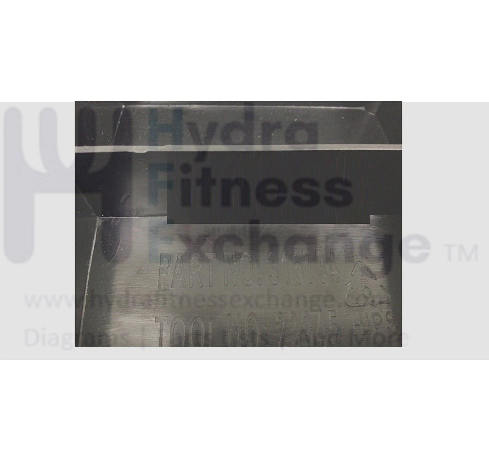Nordictrack E7.0 - 831.239510 - 239511 Elliptical Ramp Cover MFR-316734 362695 - Image 2